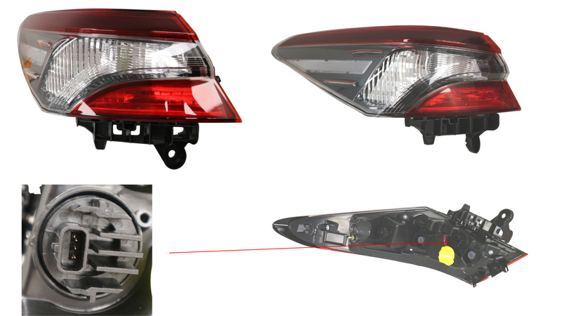 TOYOTA CAMRY ASV70/GSV70/AXVH71 TAIL LIGHT LEFT HAND SIDE OUTER
